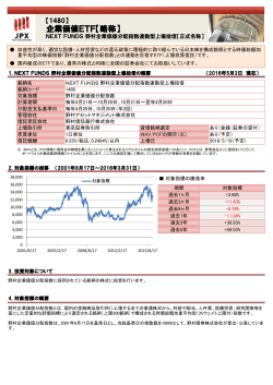 企業価値ETF【略称】 - 日本取引所グループ