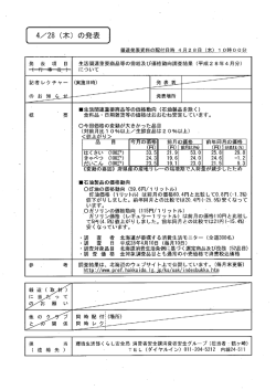 （平成28年4月分）について（PDF）