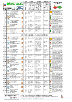 田村支部中学校陸上大会のため給食なし 食事の前の手洗い を忘れずに