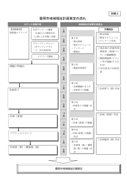 別紙3 策定の流れ(PDF文書)