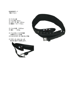 EA925CF－1 （電工ベルト） ナイロン製 ベルト幅 50mm サポーター幅 12