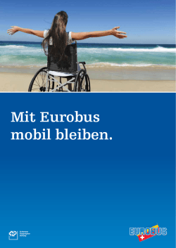 Mit Eurobus mobil bleiben.