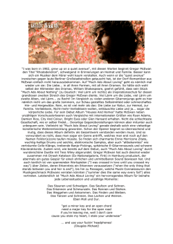 Info Gregor McEwan PDF