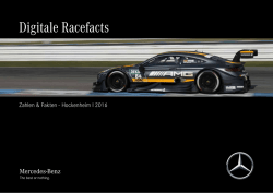 DTM Racefacts 2016 - Hockenheim I