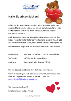 da - Blauring Einsiedeln