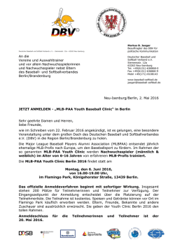 Info und Anmeldung
