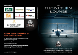 Informations-Flyer