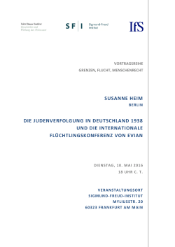 susanne heim die judenverfolgung in deutschland 1938 und die