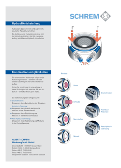 Hydraulikr&uuml;ckstellung Kombinationsm&ouml;glichkeiten
