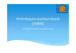Schmidinger Präsentation Wohnbau