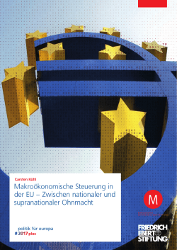 Makroökonomische Steuerung in der EU – Zwischen nationaler und