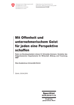Dies-Rede von Bundesrat Schneider-Ammann (PDF