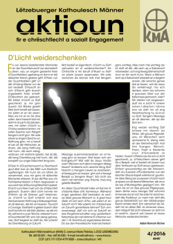 D`Liicht weiderschenken