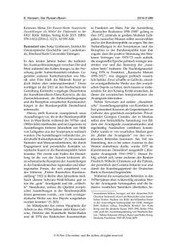E. Korowin: Der Russen-Boom 2016-2-085 Korowin - H-Soz-Kult