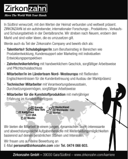 In S&uuml;dtirol verwurzelt, mit den Werten der Heimat