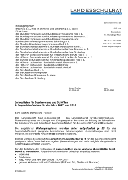 Jahreslisten f&uuml;r Geschworene und Sch&ouml;ffen in