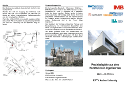 Flyer - RWTH Aachen University