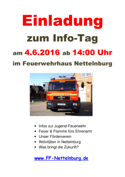 zum Info-Tag - FF Nettelnburg