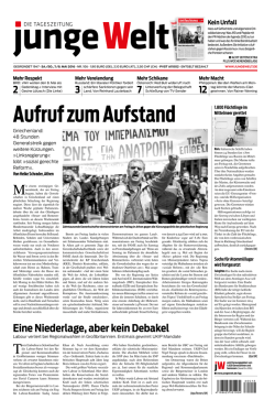 Eine Niederlage, aber kein Debakel