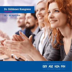Dr. G&uuml;ldener Kongress