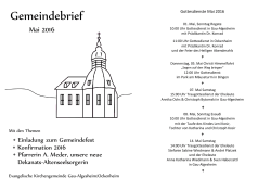 Gemeindebrief - ev-kirche-gau-algesheim