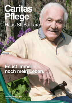 Infofolder Haus St. Barbara