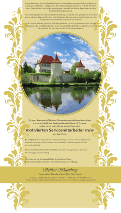 motivierten Servicemitarbeiter m/w