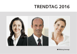 trendtag 2016 - Steiermarkhof