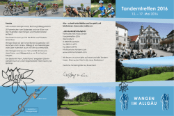 Infoblatt - Santana Tandem Europa