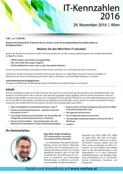 IT-Kennzahlen 2016