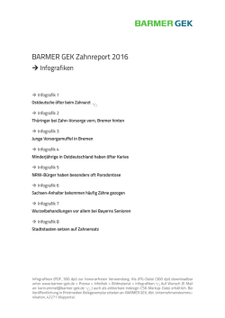 Infografiken Zahnreport 2016 ( PDF , 253 KB ) Hinweis