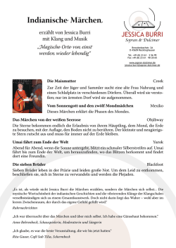 Indianische M&auml;rchen - Jessica Burri