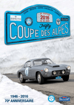 Programme et règlement