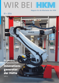 Innovations- generator der H&uuml;tte - hkm.de