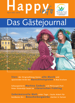 Happy Info April/Mai - Stadtportal Bad Arolsen