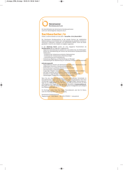 Sachbearbeiter/in in der Abteilung "Recht" (727.3 kB, PDF)