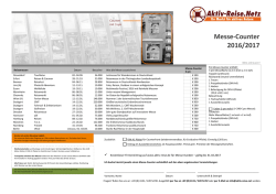 MESSE - Counter - Aktiv