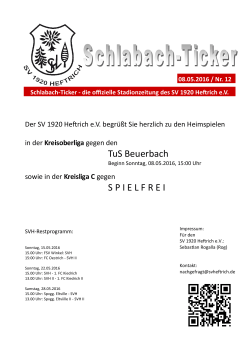 12-Beuerbach - SV Heftrich