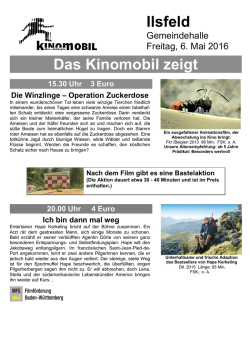 Ilsfeld Das Kinomobil zeigt
