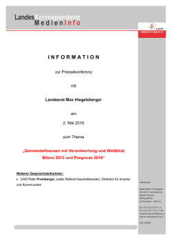 information - Land Ober&ouml;sterreich