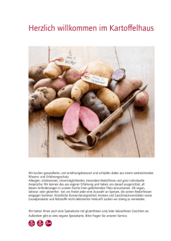 Glutenfreie Speisekarte