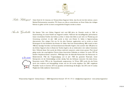Lieber Schlossgast Aus der Geschichte