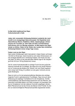 Informationen - Landwirtschaftskammer Schleswig