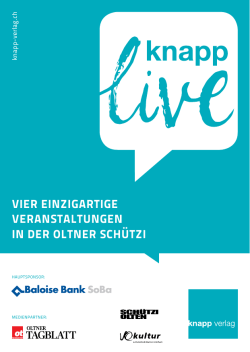 Programm  - Knapp Verlag