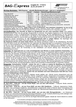 Ausgabe Nr 17 2016 KW 17