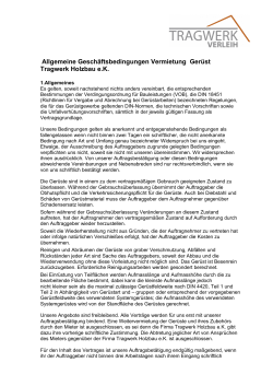 PDF: 3. Allgemeine Bedingungen Gerüst inkl
