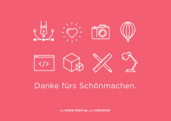 Danke fürs Schönmachen. - CEWE