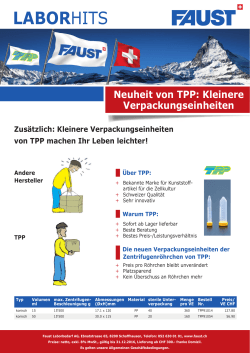 TPP - Faust Laborbedarf AG