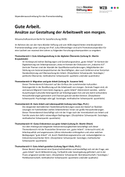 Gute Arbeit.