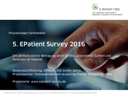 5. EPatient Survey 2016